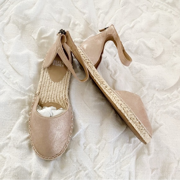 Eileen Fisher Lala Espadrille Flat New - Picture 5 of 8